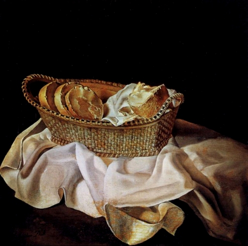 The Basket of Bread by Salvador Dali